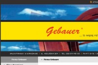 GEBAUER - Producentem stolarki drewnianej i PVC
