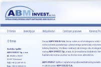 ABM INVEST Sp. z o.o. - Spółka developerska